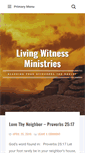 Mobile Screenshot of livingwitness.org